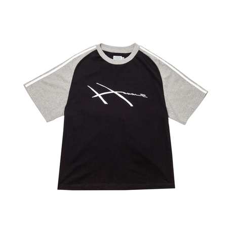 Hoddle T-Shirt Warped Jeresy Black