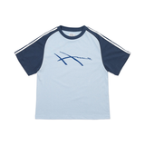 Hoddle T-Shirt Warped Jersey Blue