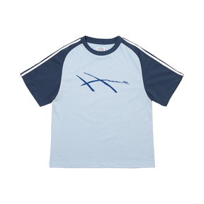 Hoddle T-Shirt Warped Jersey Blue