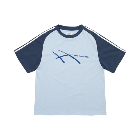 Hoddle T-Shirt Warped Jersey Blue