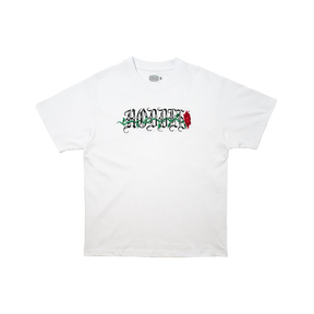 Hoddle T-Shirt Rose White