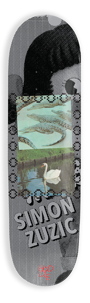 Planche de skateboard Hoddle Simon Zuzic Swans 8,25"