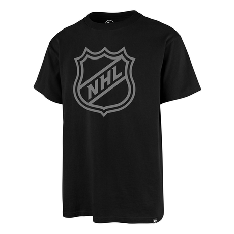 Tee-shirt 47 Brand NHL Current Shield Imprint Echo Jet Black