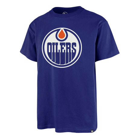 Tee-shirt 47 Brand NHL Edmonton Oilers Imprint Echo Royal