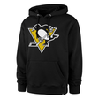 Sweat à capuche 47 Brand NHL Pullover Pittsburgh Penguins Imprint Helix Jetblack