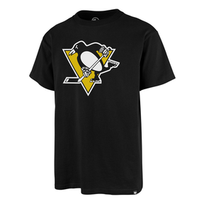 Tee-shirt 47 Brand NHL Pittsburgh Penguins Imprint Echo Jet Black