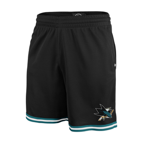Short 47 Brand NHL San Jose Sharks Back Court Grafton Jet Black