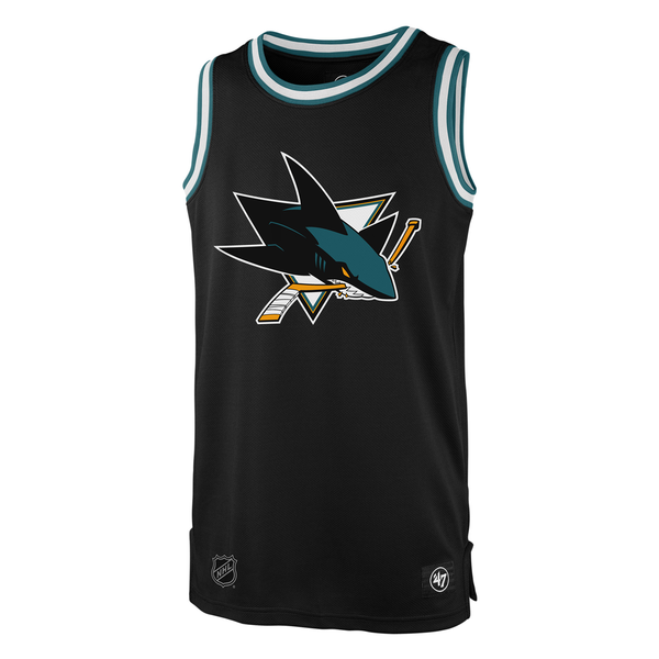 Tee-shirt 47 Brand Tank NHL San Jose Sharks Grafton Jet Black