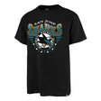 Tee-shirt 47 Brand SS NHL San Jose Sharks Echo Jet Black