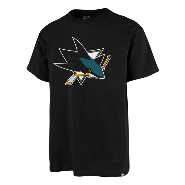 Tee-shirt 47 Brand NHL San Jose Sharks Imprint Echo Jet Black