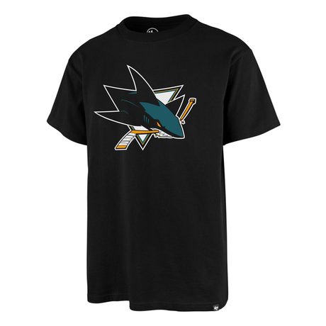 Tee-shirt 47 Brand NHL San Jose Sharks Imprint Echo Jet Black