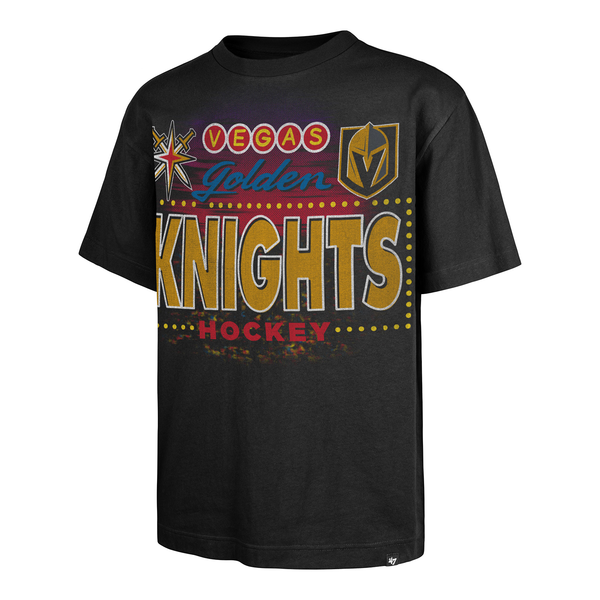 Tee-shirt 47 Brand NHL Las Vegas Golden Knights Sigma Found Flint Black