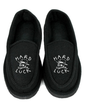 Hard Luck Slippers Og House Black White