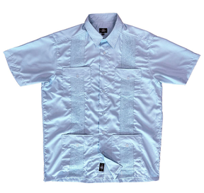Hard Luck Chemise Hl Guayabera Up Light Blue