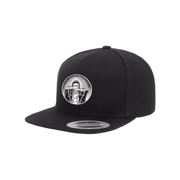 Casquette snapback Hard Luck Lady G Black White