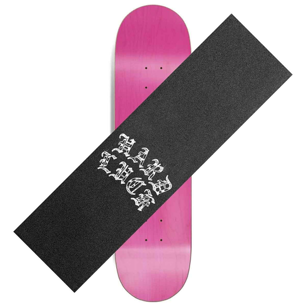 Hard Luck Grip Plaque Azteca Font Black