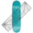 Grip skateboard Hard Luck Web Reverse Clear 9" x 33"