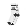 Hard Luck Socks Old Hand White