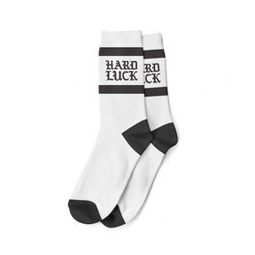 Hard Luck Socks Old Hand White