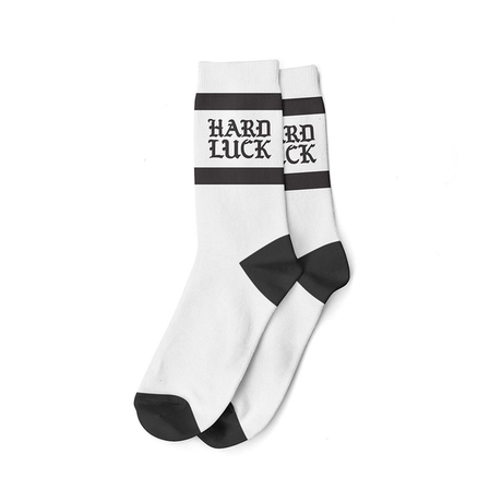 Hard Luck Socks Old Hand White