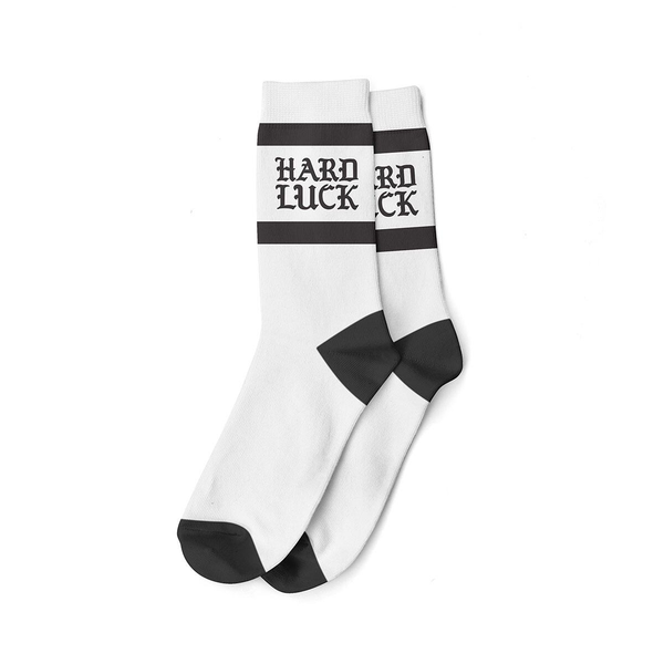 Hard Luck Socks Old Hand White