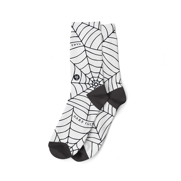 Chaussettes Hard Luck Web White