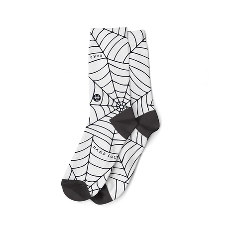 Chaussettes Hard Luck Web White