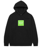 Sweat à capuche Huf Essentials Box Logo Black