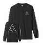 Tee-shirt manches longues Huf Essential TT Black