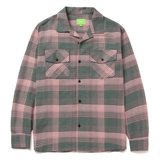 Chemise Huf Smash Flannel Overshirt Pink