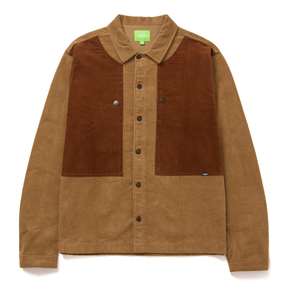Chemise Huf Marina Box Overshirt Khaki