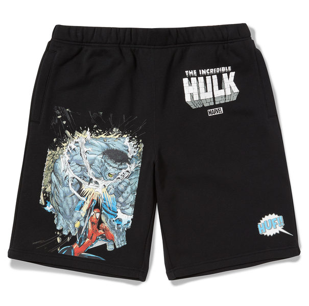 Short Huf Battle Fleece Black