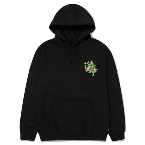 Sweat à capuche Huf Hulk TT Black