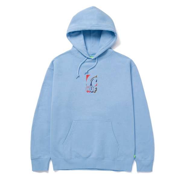 Sweat à capuche Huf H-Dog Light Blue