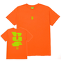Tee-shirt Huf Megablast SS Safety Orange