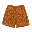 Short Huf WO Groovy Wide Burnt Orange