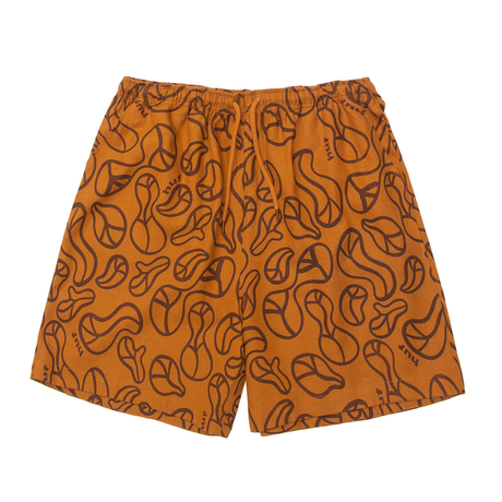 Short Huf WO Groovy Wide Burnt Orange