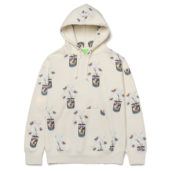 Sweat à capuche Huf Canned Off White