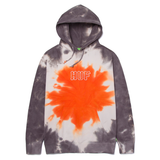 Sweat à capuche Huf High Dye Tiedye Orange