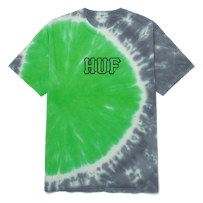 Tee-shirt Huf SF Dye Tiedye Huf Green SS
