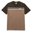 Tee-shirt Huf Lido Stripe Knit Top Toffee SS