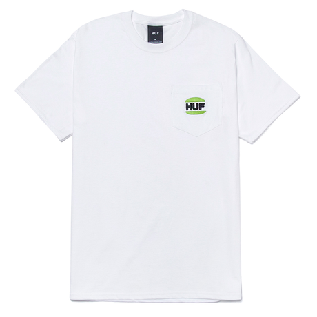 Tee-shirt Huf Regal Pocket White SS
