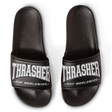 Chaussure de skate Huf Slides Huf X Thrasher Black