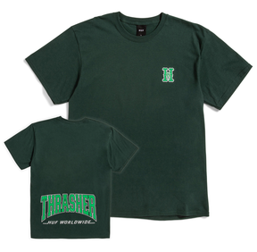 Tee-shirt Huf High Point SS Forest Green