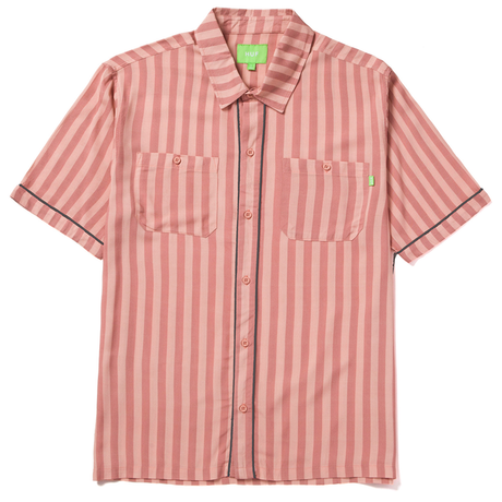 Chemise Huf Soho SS Woven Top Rose