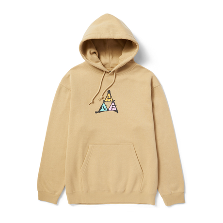 Sweat à capuche Huf No-Fi TT Oatmeal