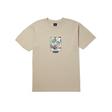 Tee-shirt Huf Burning Away SS Bone
