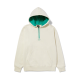 Veste Huf Sweat Surface 1-4 Zip Hooded Fleece Cream