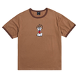 Tee-shirt Huf Party Wolf Relaxed Fit Ringer Rubber