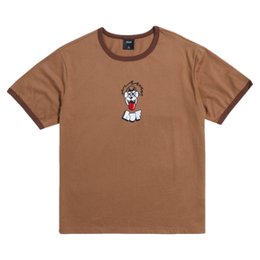Tee-shirt Huf Party Wolf Relaxed Fit Ringer Rubber